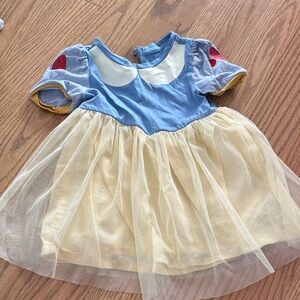 Blue and Cream Kids Costume Dress